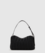 Bolso de hombro K/Weave mediano negro niquel